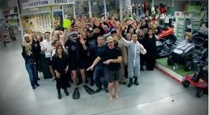 LipDub au Leroy-Merlin de Saint-Etienne LipDub au Leroy-Merlin de Saint-Etienne